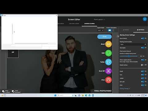 DSLR Photobooth Software version 7 Tutorial | How to Create a Custom User Interface & Template