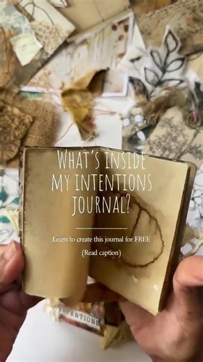 Creating an Intentions Journal for 2026 | Calm & Creative Art Journaling