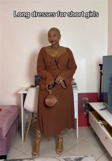 Styling Long Dresses for Short Girls
