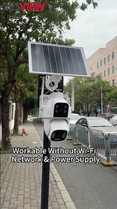 4G AOV Solar Dual Lens 2MP Waterproof Security Camera