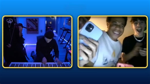 Talented Michael Myers violin cover viral Omegle moments