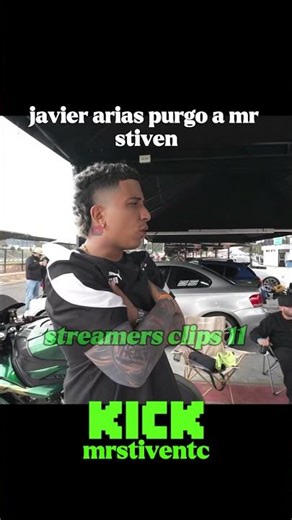 javier arias purgo a MR STIVEN