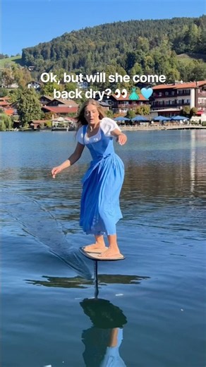 Will my “DIRNDL” stay dry? 💦🎠✨😳