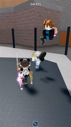 Mm2 murderer round with keyboard asmr✨!! #roblox #mm2 #robloxedit #murdermystery2 #edit