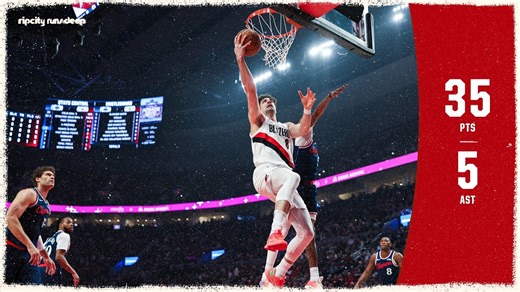 Deni Avdija GOES OFF With 35 Points In Win Over Clippers | Portland Trail Blazers | April 10, 2026