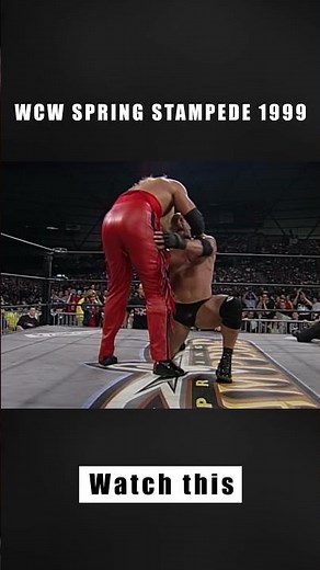 When Goldberg Faced Kevin Nash at WCW Spring Stampede 1999