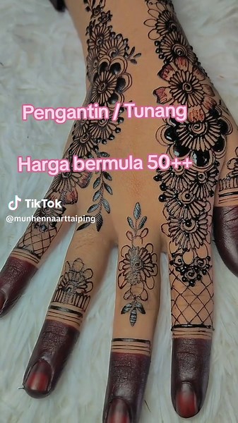 Professional Henna Services in Taiping, Perak - Book Now!