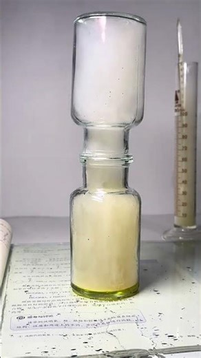 The empty bottle fogs up#Chemical experiment#Chemistry#Experiment#Kindergarten Handicrafts