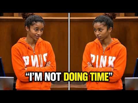 Entitled Brat ROLLS Her Eyes at the Judge – Judge INSTANTLY DESTROYS Her Ego!