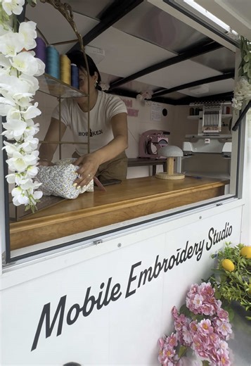 Mobile Embroidery Studio Setup in Hoboken, NJ