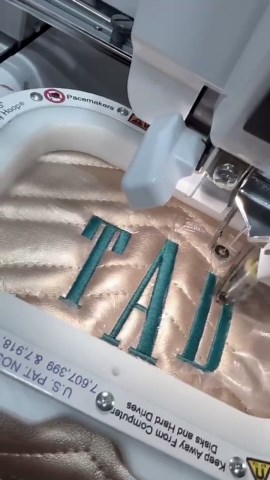 Custom Embroidered Cosmetic Bag | Personalized Makeup Travel Pouch - Etsy