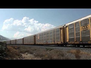HD 1080p- A Day at the BNSF's Cajon Sub. w/ GEVO's, BNSF, UP, Amtrak, & More on 8/4/12.