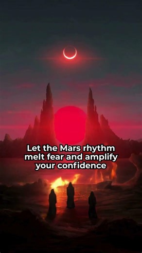 528Hz - MARS PORTAL ✦ INNER STRENGTH • COURAGE ACTIVATION • DIVINE FIRE