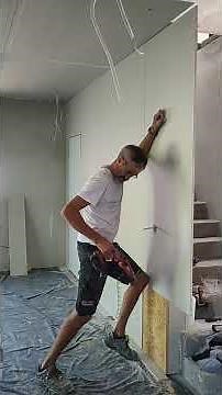 Plasterboard wall – practical installation