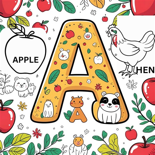 Alphabet Colouring Pages 27 Printable Letters | Fun Educational Kids Activity | Instant Download PDF - Etsy Australia