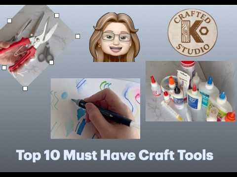 👉 10 Must-Have Craft Tools Every DIY Crafter Needs