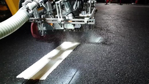 Some extrusion from our Borum! #linemarkingcanberra #Borum #thermoplastic #extrusion #linemarking #longlife #satisfying #fyp