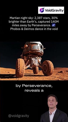 2,387 Stars Over Mars 🌌 Perseverance Shows the Sky 140M Miles Away