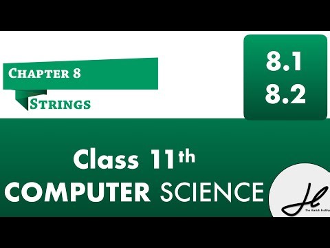 8.1,8.2 || class 11 computer science ||