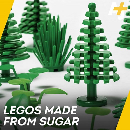 Lego is now using sugar cane bioplastic for these toys. | AJ