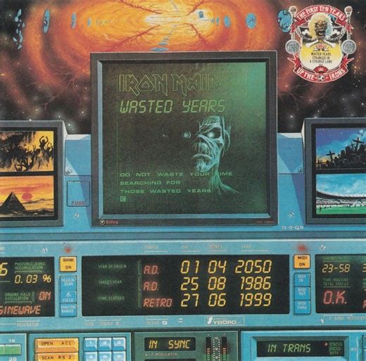 Iron Maiden - Wasted Years · Stranger In A Strange Land