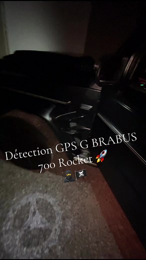 Détection GPS G Class Brabus 700 Rocket