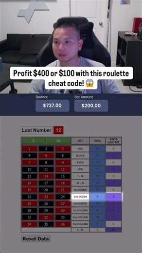 Profit $400 Or $100 With This Roulette Cheat Code!