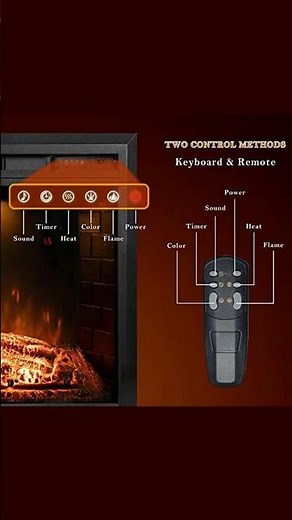 Cozy Vibes with Dreamflame Electric Fireplace!
