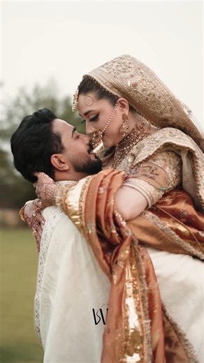 Momina Iqbal & Hamza 🤍 Outdoor Cinematic Highlights ✨🎥 #weddingphotography