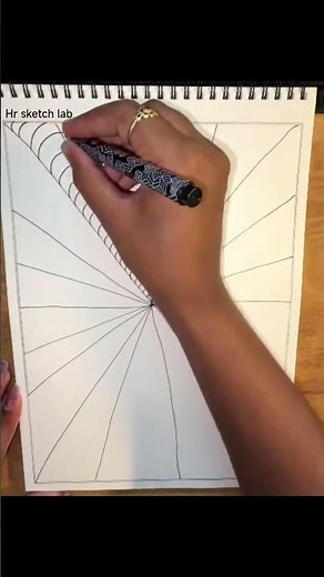 Easy Spider Web Doodle Art Tutorial #Shorts: Fast & Satisfying!