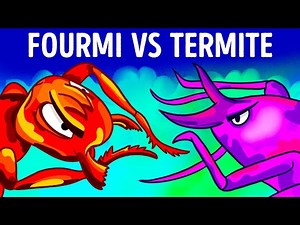 Quand les fourmis rencontrent les termites, un affrontement épique s’engage