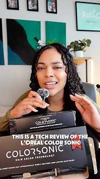 Is the color sonic hair device actually worth your money? L’Oréal Colorsonic Review #hairscience