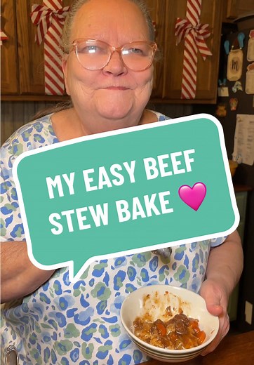 Eeasy Beef Stew Bake Recipe with Cornbread Topping
