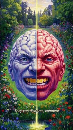 This Brain Surgery SPLITS Your Mind in HALF 🧠 #splitbrain #neuroscience #mindblowing