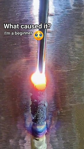 1.5K views · 1.3K reactions | Has anyone experienced the same thing, what is the cause.. #welding #welder #tig #problem #beginner #international #lessons #fblifestyle | Paragat Tentang Pengelasan | Facebook