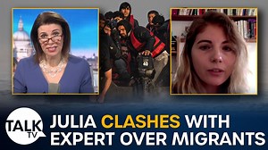 Migration expert Zoe Gardner clashes with Julia Hartley-Brewer over the continued flow of Channel migrants arriving on British shores. Julia takes down Ms Gardner for claiming the migrants paying thousands of pounds to cross the Channel are "vulnerable." The Home Secretary and the immigration minister could be summoned to face MPs to explain the “car crash” decisions behind the chaos at a migrant holding centre. Conservative MP Sir Roger Gale said he has put forward an urgent question in the Com