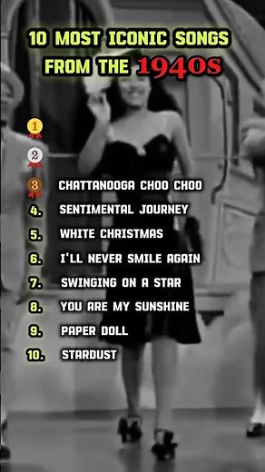 Back to the '40s: The Timeless Tunes That Defined a Generation 🎙️✨" #shortsvideo