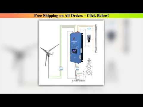 2000W 230V 240V(US 2Phase) MPPT Wind Energy Current Limiting Inverter, Optional WiFi, Used for