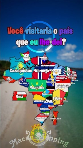 Would you visit the country I gave you?