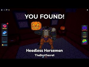 How To Get Headless Horseman In Find The Brainrot [240] | Roblox