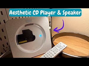 Bringing back CD’s: ROADOM Portable CD Player with Speakers!