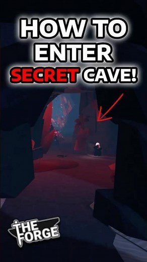 HOW TO ENTER THE NEW SECRET CAVE IN THE FORGE!
