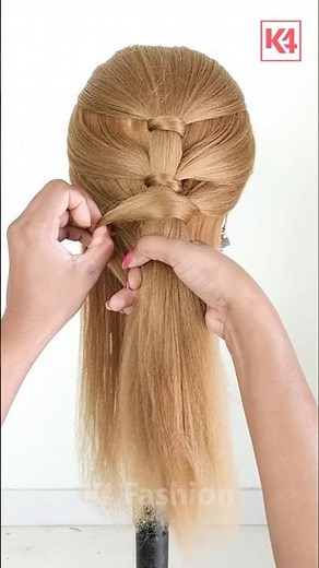 Beautiful & Simple Hairstyle Tutorial for Long & Medium Hair | New Hairstyle For Girls & Women