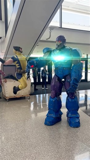 1.5K views · 14 reactions | Sentinel are taking over!  Sentinel Cosplayer @bearded_tattooed_guy_in_ga Sentinel Voiceover David Fox 1992 #xmen #xmenuniverse #xmencosplay #cosplay #sentinels #instacosplay #marvel #wolverine #captainamerica | Cosplaypowers | Facebook