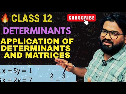 Application of Determinants and Matrices with Examples ✔️| Class 12 Maths 🔥| #determinants