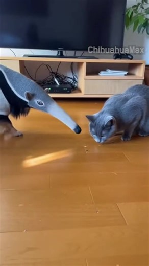 The Mask Means Trouble 😳 #chihuahua #funnydog #animals