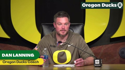 Oregon Ducks discuss the offensive line's preparation for the game