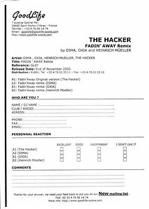 The Hacker - Fadin'away (Remix)