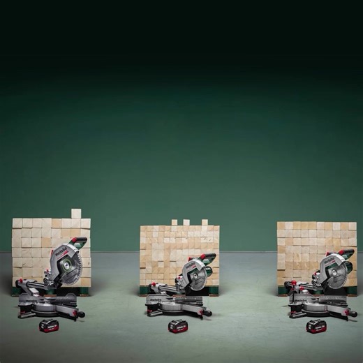 New cordless mitre saws from Metabo. The M-Class is now even more mobile. 😎 The new M-Class mitre saws are even more precise and user-friendly and the three 18-volt cordless models are especially mobile. They have a high-performance brushless motor for powerful sawing like with a mains-powered machine. 💪 💪 💪 You can find out more about our new cordless mitre saws at https://www.metabo.com/au/en/tools/cordless-tools/sawing/cordless-mitre-saws/ #metabo #professionalpowertoolsolutions #MadeByMe