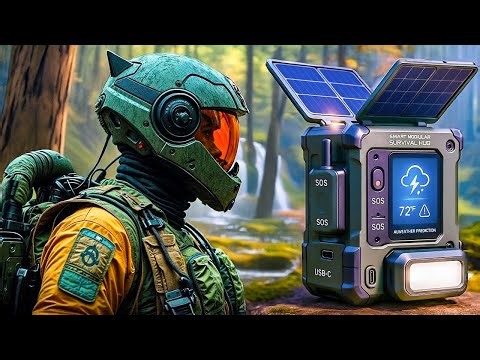 16 NEXT-GEN DOOMSDAY PREPPERS SURVIVAL GEAR FOR STEALTH BUSHCRAFT CAMPING OUTDOOR EXPERIENCES